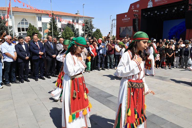 HACIBEKTAŞ VELİ ANMA TÖRENLERİ BAŞLADI